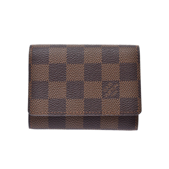 Louis Vuitton Case Brown Wallet Visit de Carte Wallet - Picture 1 of 12